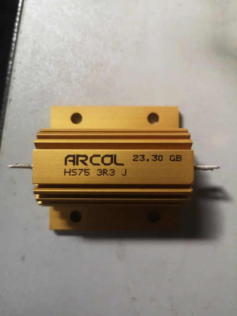 Arcol HS75 3R3 J , 75 ohm modstand